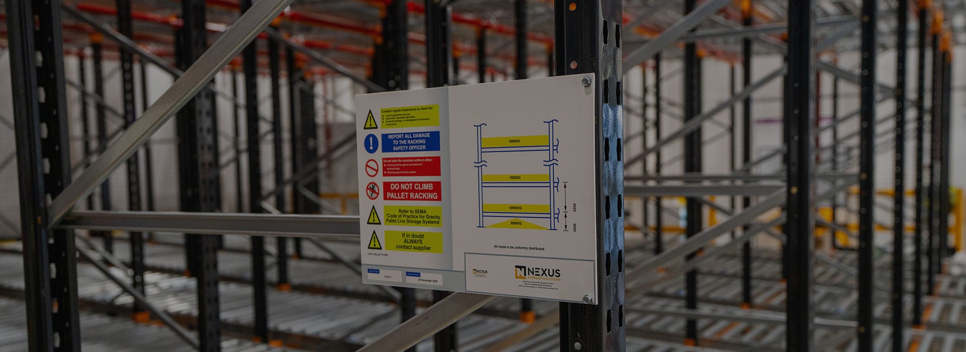 Vantive Liverpool | Push-Back Racking Installation | Nexus Storage Solutions